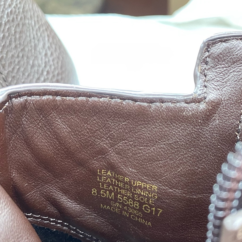 Tory Burch Dark Brown Ankle Booties - Picture 14 of 14